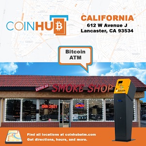 Lancaster Bitcoin ATM - Coinhub | 612 W Ave J, Lancaster, CA 93534 | Phone: (702) 900-2037