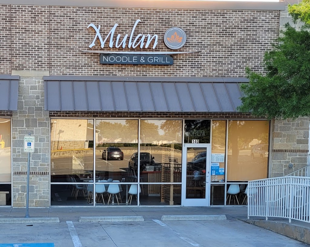 MuLan noodle and grill | 1016 E Hebron Pkwy Ste 140, Carrollton, TX 75010, USA | Phone: (972) 395-7888