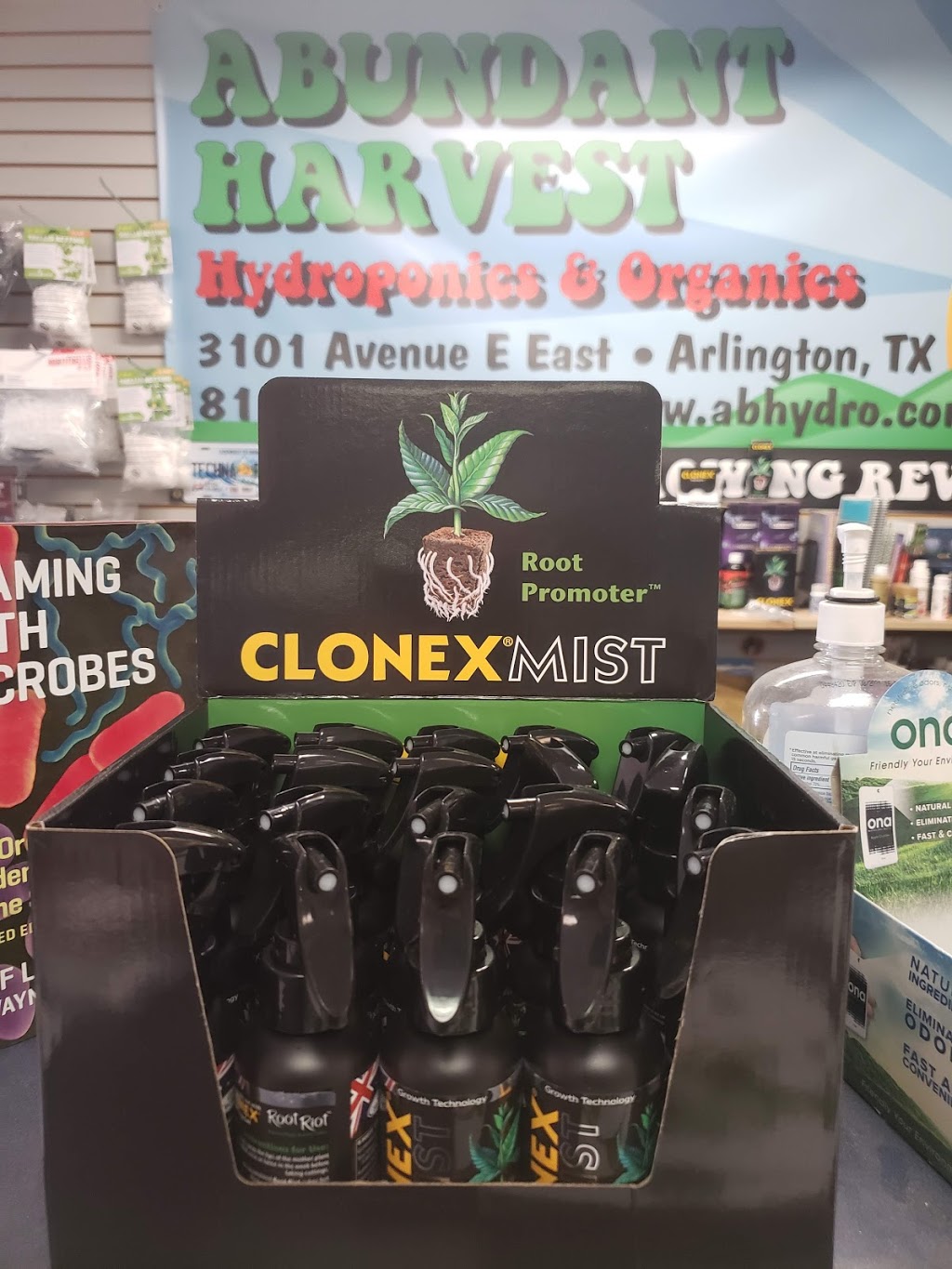 Abundant Harvest Hydroponics & Organics | 3101 Avenue E, Arlington, TX 76011, USA | Phone: (817) 649-0100