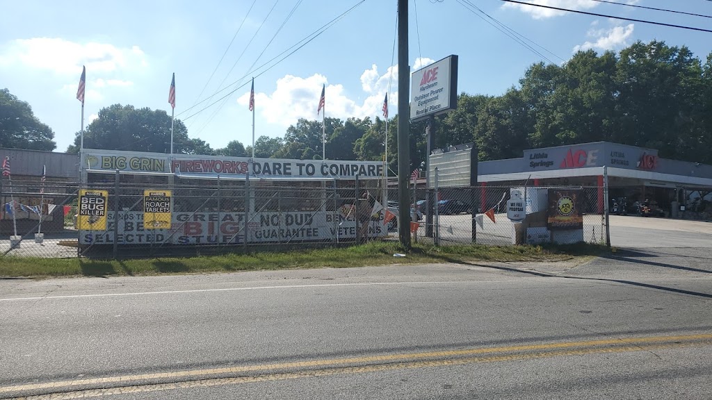 Big Grin Fireworks Seasonal Stand | 7295 Lee Rd, Lithia Springs, GA 30122, USA | Phone: (404) 561-6056