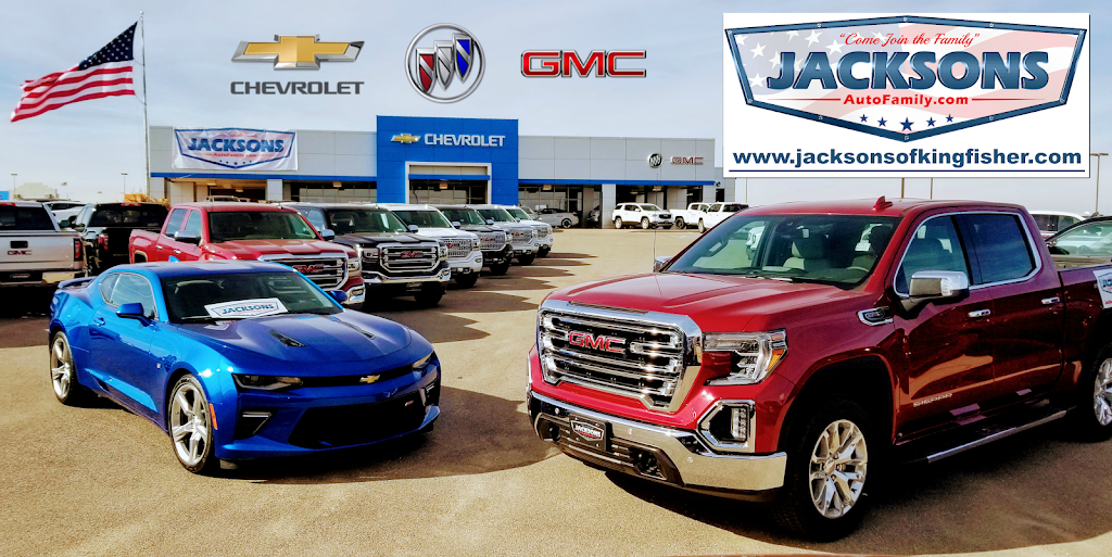 Jacksons Chevrolet Buick GMC | 2600 Frontage Rd, Kingfisher, OK 73750, USA | Phone: (405) 261-9481