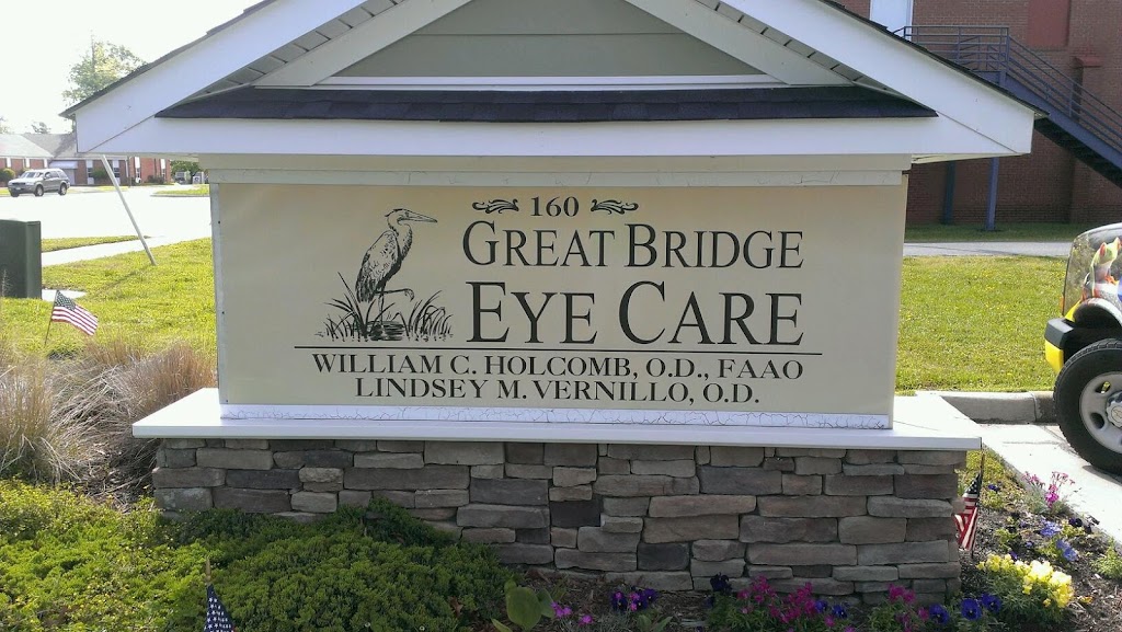 Great Bridge Eye Care | 160 Mt Pleasant Rd, Chesapeake, VA 23322, USA | Phone: (757) 482-4022