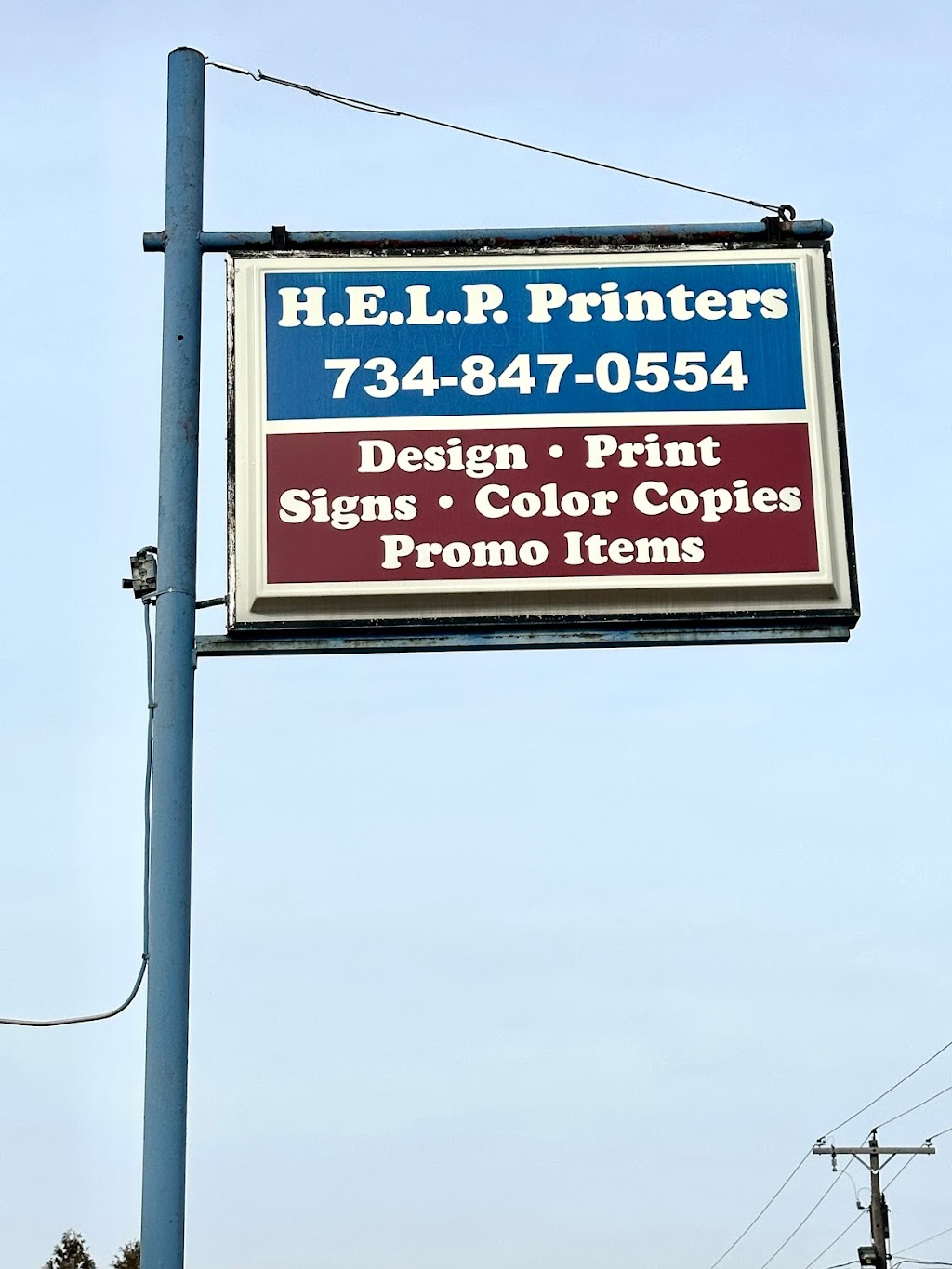 H.E.L.P. Printers Inc | 9673 Lewis Ave, Temperance, MI 48182, USA | Phone: (734) 847-0554