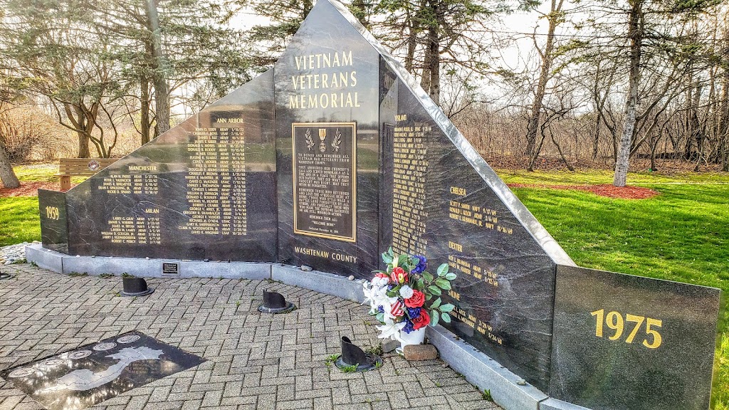 Washtenaw County Vietnam Veterans Memorial | 1944 Veterans Mem Dr, Ypsilanti, MI 48197, USA | Phone: (734) 260-2211