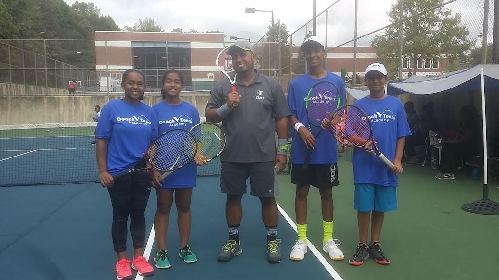 CoachV Tennis Academy @ East Cobb | Care of CoachVtennis Services @YMCA, 1055 E Piedmont Rd, Marietta, GA 30062 | Phone: (404) 829-4660
