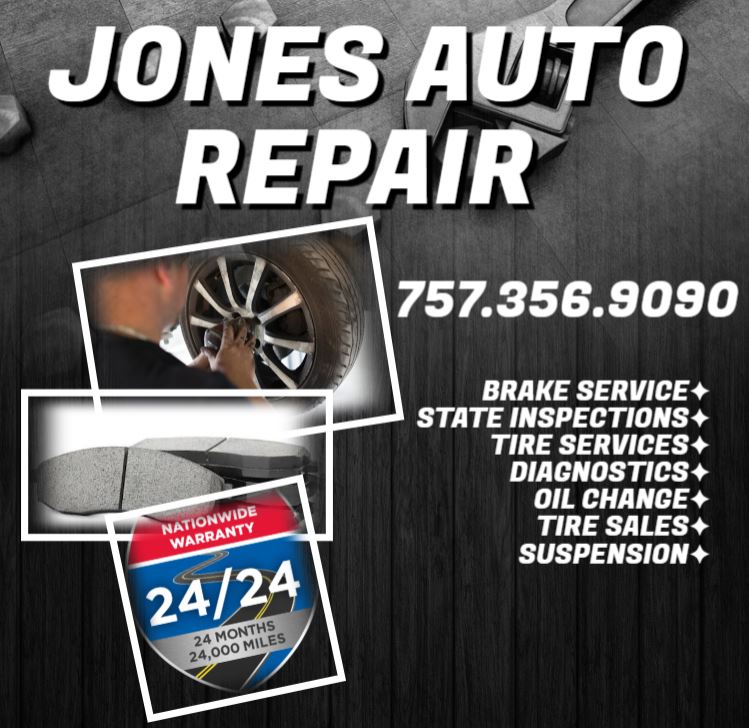 Jones Auto Repair | 12728 Courthouse Hwy, Smithfield, VA 23430, USA | Phone: (757) 356-9090