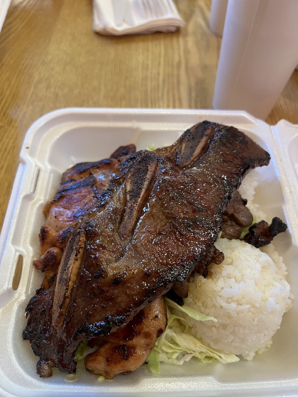 Tikis Hawaiian BBQ | 8460 Farm Rd #110, Las Vegas, NV 89131, USA | Phone: (702) 979-9789
