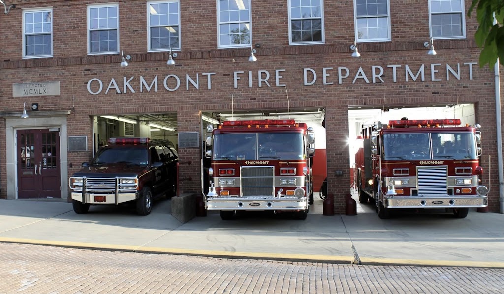 Oakmont Boro Fire Department | 418 Virginia Ave, Oakmont, PA 15139, USA | Phone: (412) 828-3134