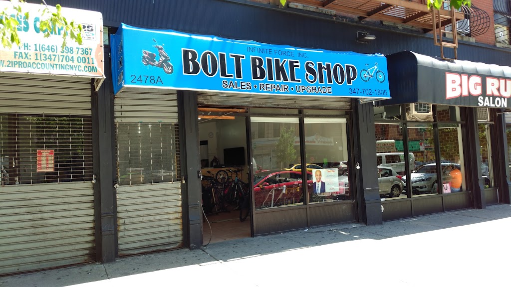 Bolt Bike Shop | 2478A Frederick Douglass Blvd, New York, NY 10027, USA | Phone: (917) 261-2343