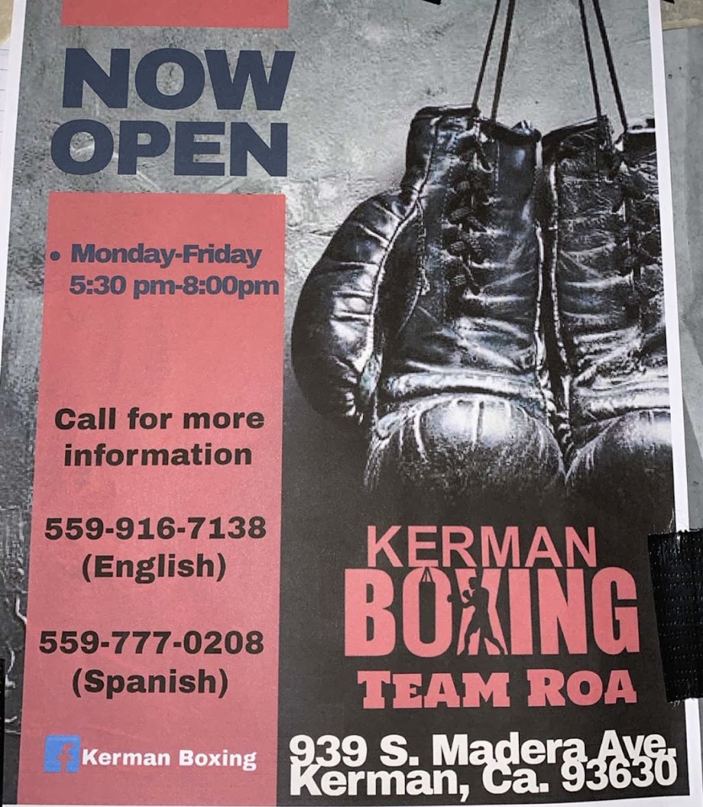 KERMAN BOXING | 939 S Madera Ave, Kerman, CA 93630, USA | Phone: (559) 800-1559