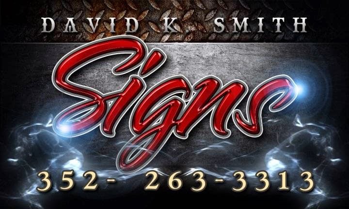 David K Smith Signs Shop | 160 Commercial Way, Spring Hill, FL 34606, USA | Phone: (352) 263-3313