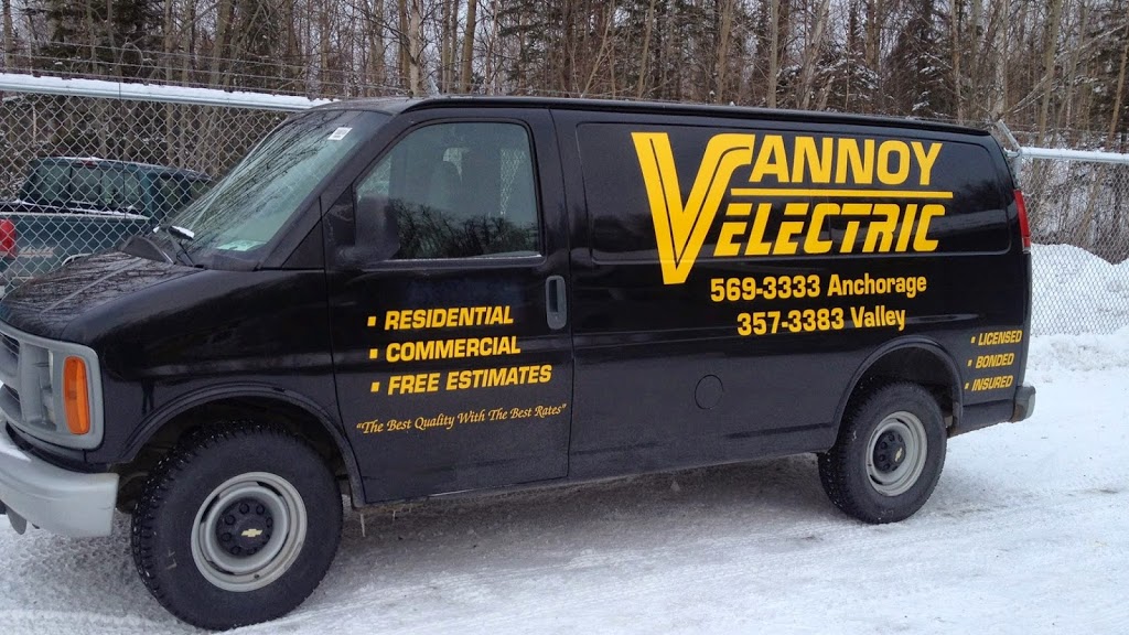 Vannoy Electric | 5007 Reliance Rd, Wasilla, AK 99623, USA | Phone: (907) 357-3383