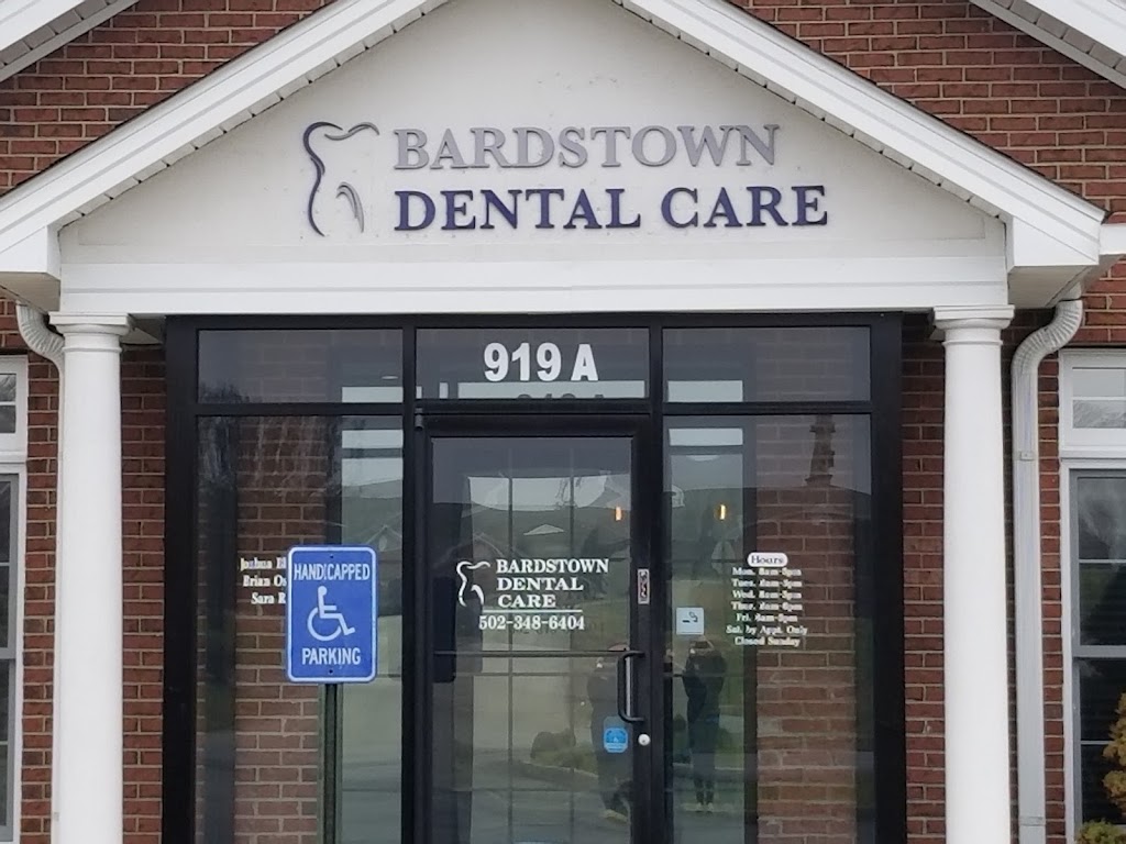 Bardstown Dental Care | 919 Chambers Blvd Ste A, Bardstown, KY 40004, USA | Phone: (502) 348-6404