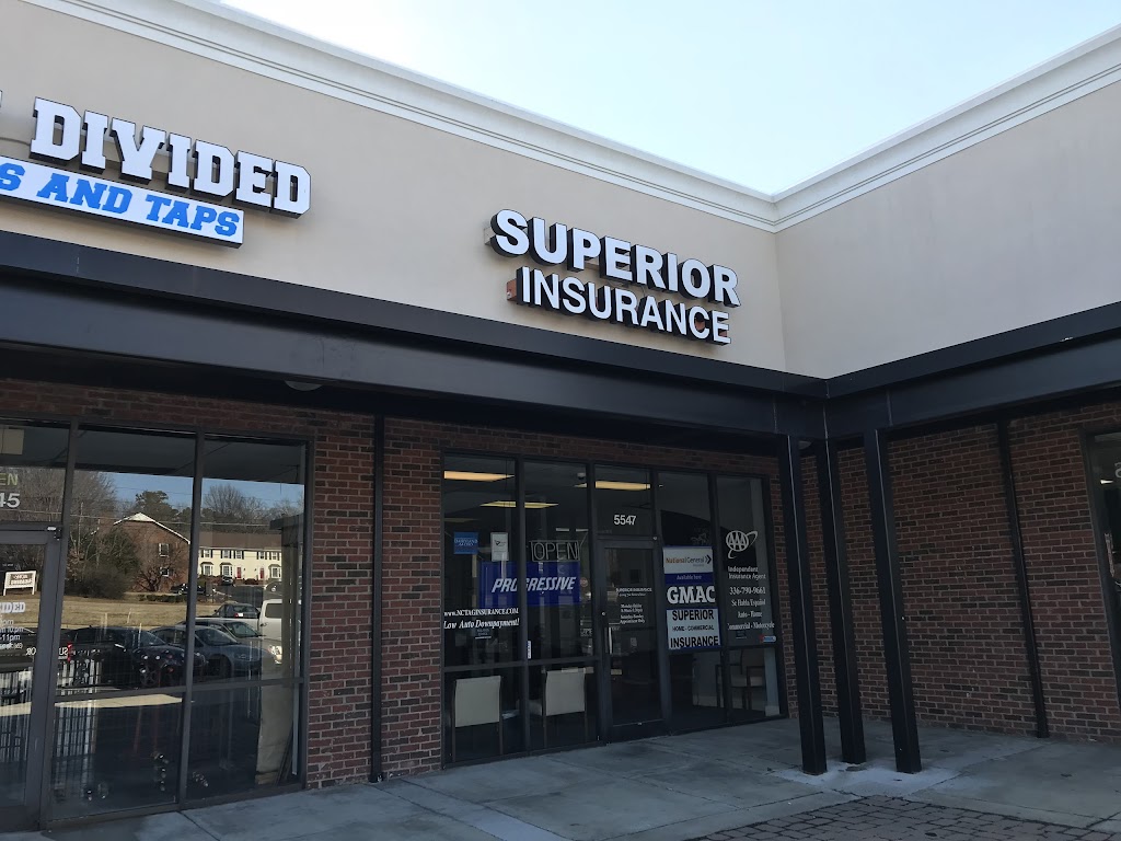 Superior Insurance | 5547 W Market St, Greensboro, NC 27409, USA | Phone: (336) 790-9661