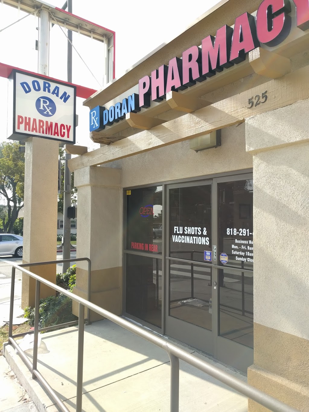 Doran Pharmacy | 525 N Glendale Ave, Glendale, CA 91206, USA | Phone: (818) 291-4099