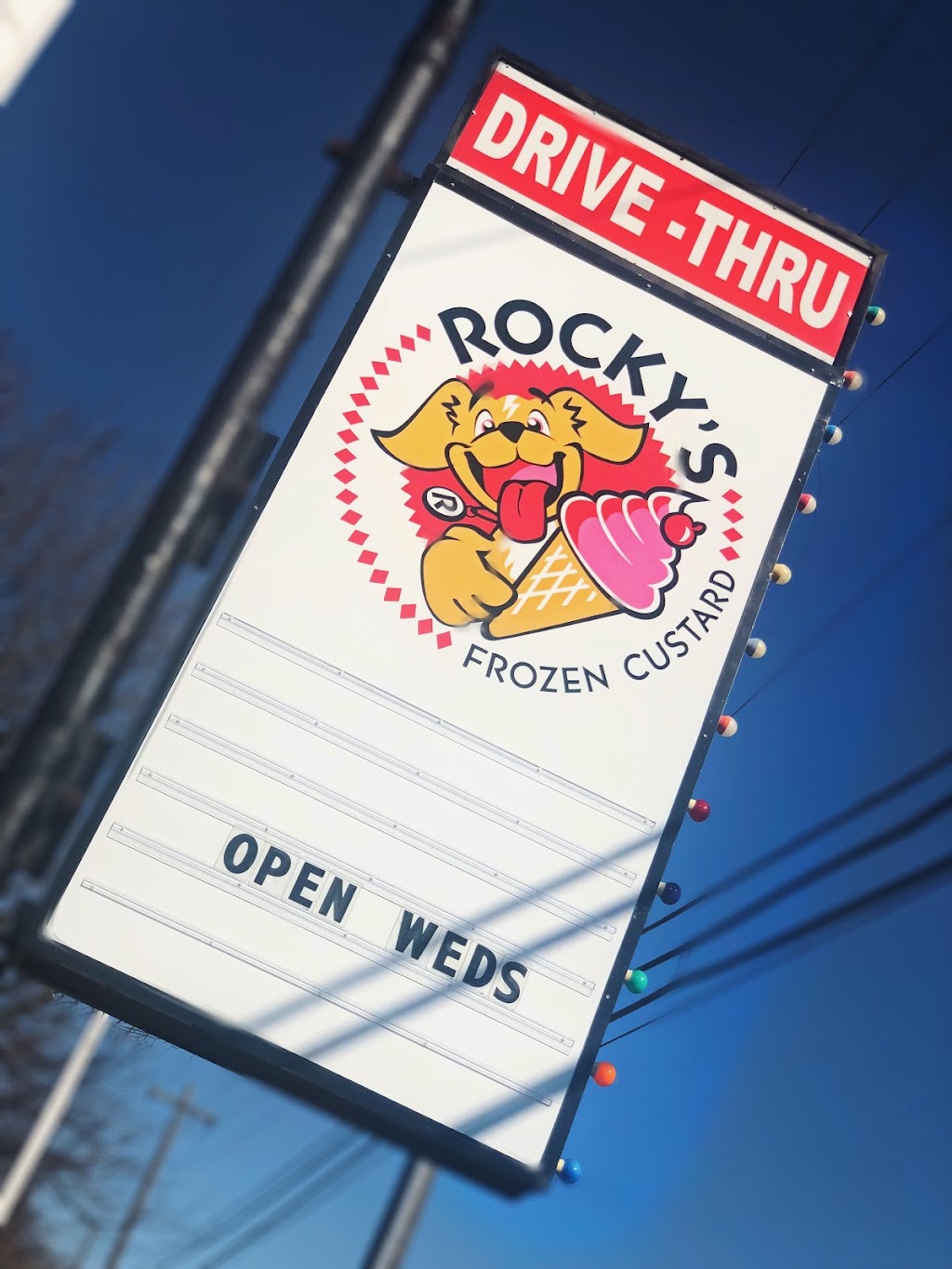 Rockys Frozen Custard | 23672 Sibley Rd, Brownstown Charter Twp, MI 48193, USA | Phone: (734) 771-4396