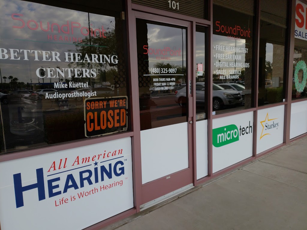SoundPoint Hearing Centers | 319 S Power Rd Ste 101, Mesa, AZ 85206, USA | Phone: (480) 374-5668