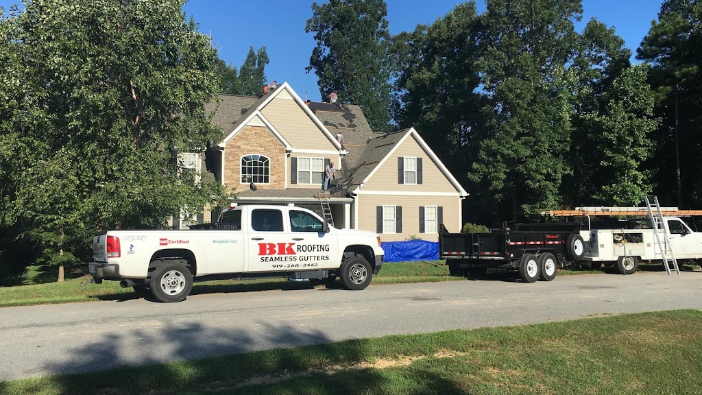 BK Roofing and Seamless Gutters | 1705 Old US Hwy 64, Zebulon, NC 27597, USA | Phone: (919) 268-2462