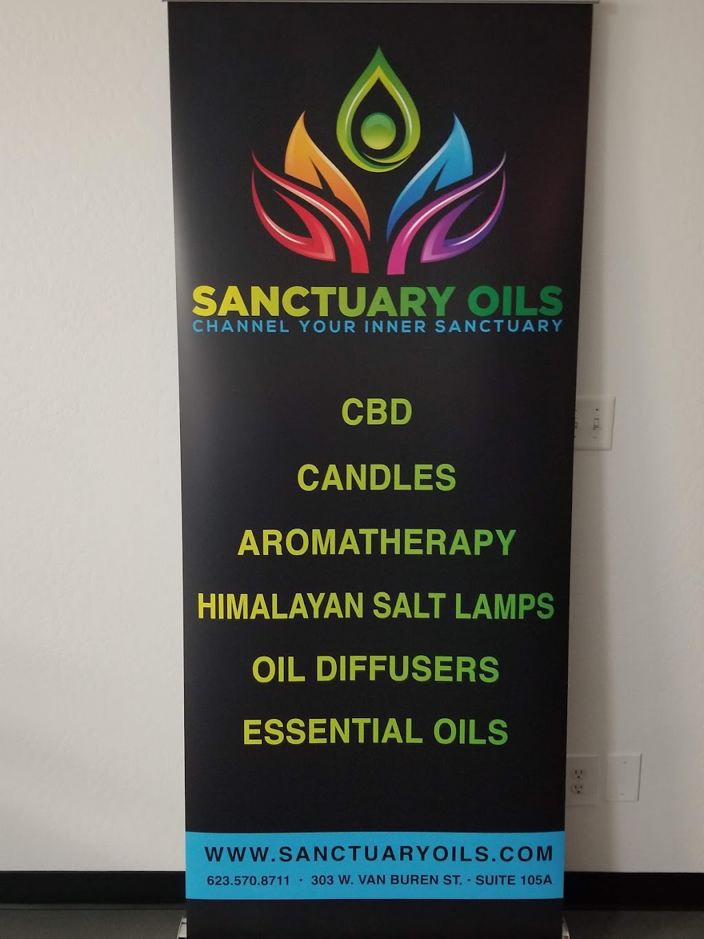 Sanctuary Oils LLC | 303 W Van Buren St Suite 105A, Avondale, AZ 85323, USA | Phone: (623) 570-8711