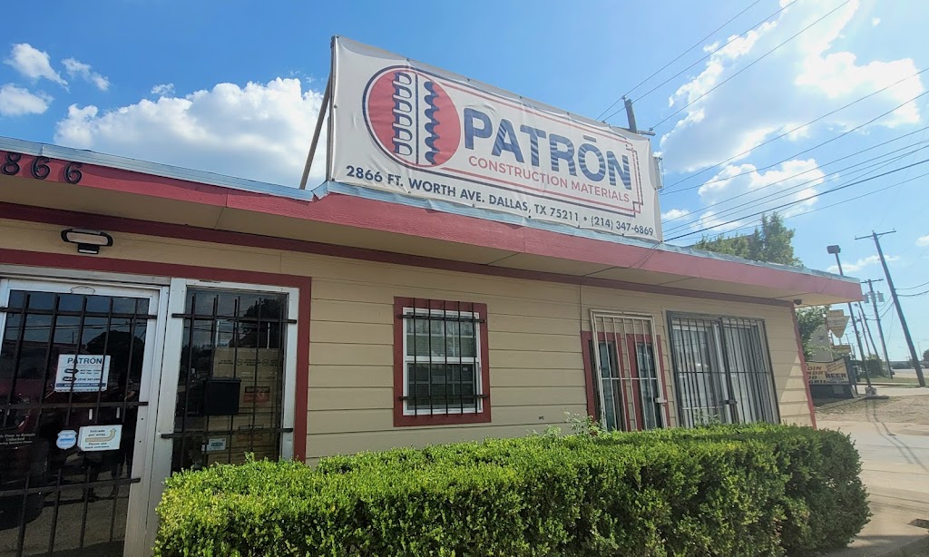 Patron Construction Materials | 2866 Fort Worth Ave, Dallas, TX 75211, USA | Phone: (214) 347-6869