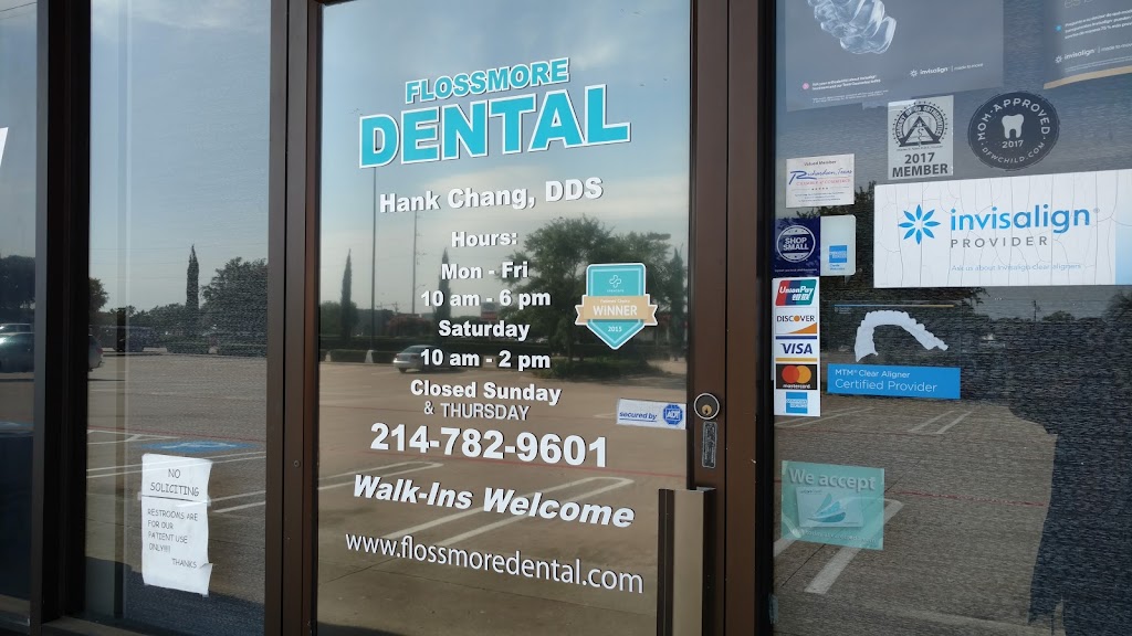 Flossmore Dental: Hank Chang, DDS | 1382 E Belt Line Rd, Richardson, TX 75081, USA | Phone: (469) 680-3330