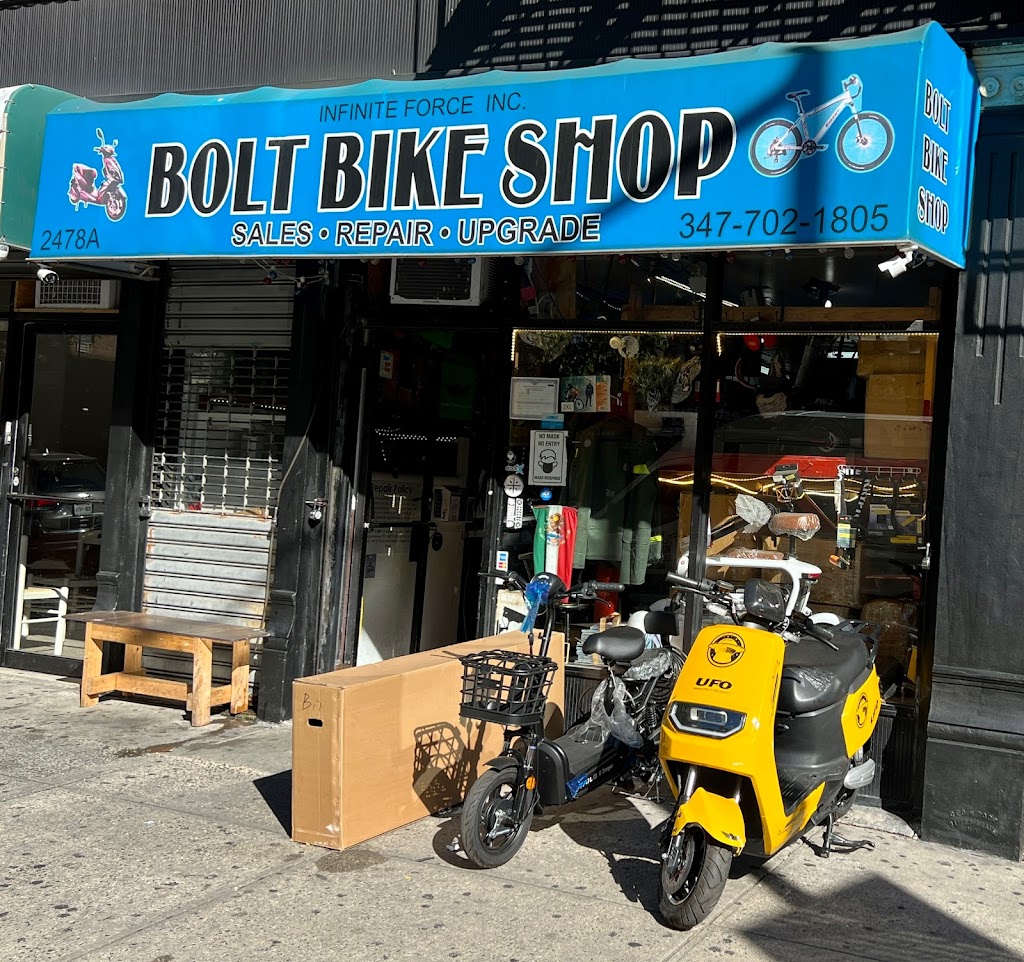 Bolt Bike Shop | 2478A Frederick Douglass Blvd, New York, NY 10027, USA | Phone: (917) 261-2343