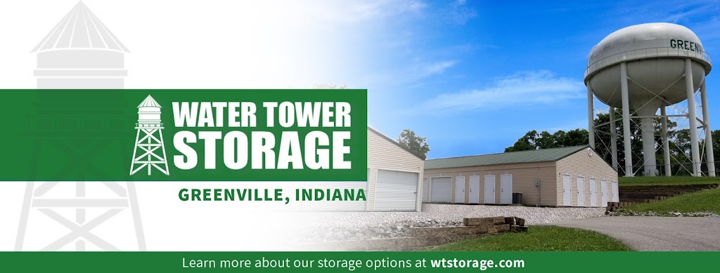 Water Tower Storage | 9480 Clark St, Greenville, IN 47124, USA | Phone: (812) 989-6016