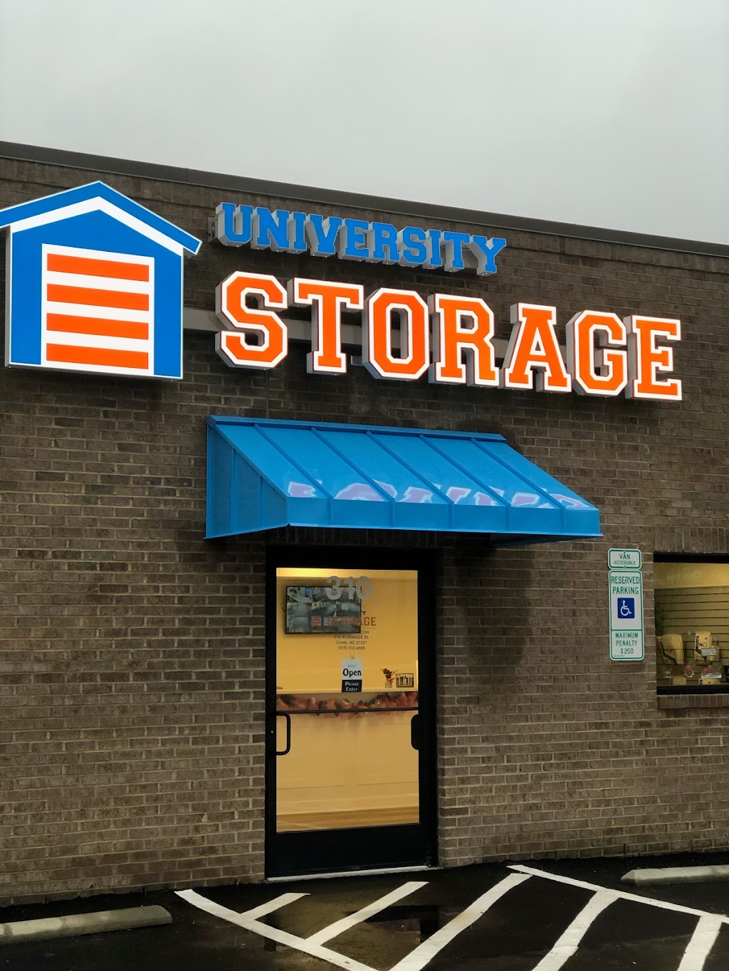 University Storage NC | 310 N Orange St, Coats, NC 27521, USA | Phone: (919) 532-4589