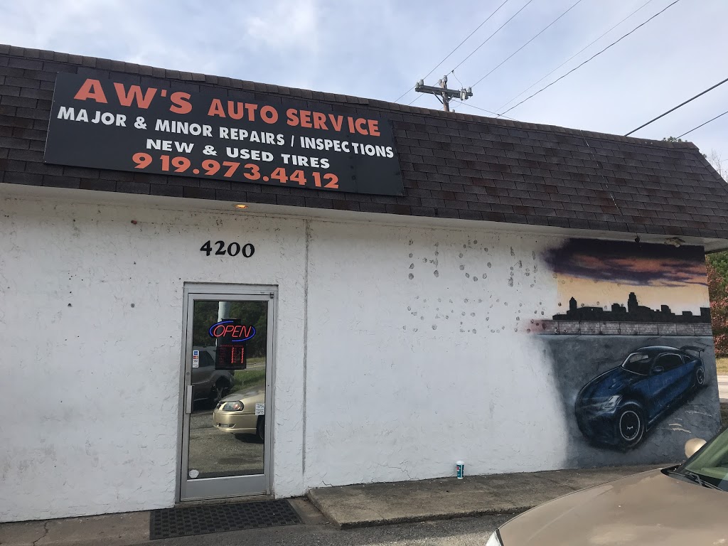 AWS AUTO SERVICE AND TIRES LLC | 4200 NC-55, Durham, NC 27713 | Phone: (919) 973-4412