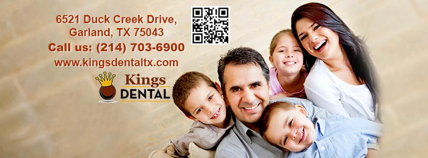 Kings Dental | 6521 Duck Creek Dr, Garland, TX 75043, United States | Phone: (214) 703-6900