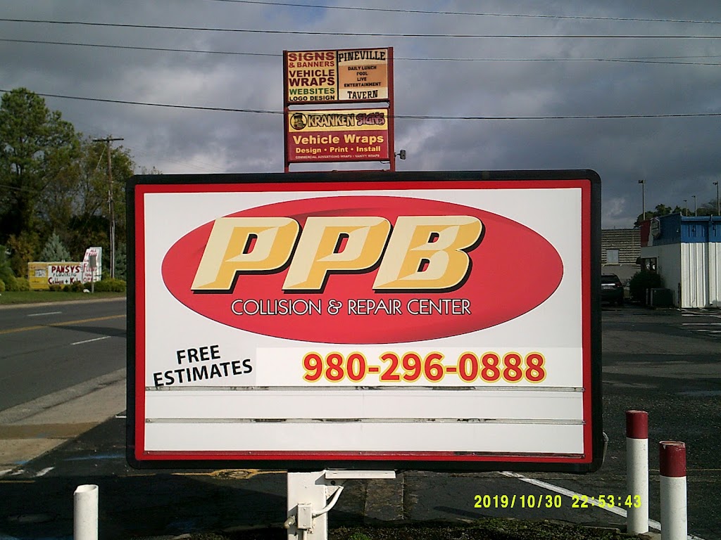 PPB Collision & Repair Center LLC | 308 N Polk St, Pineville, NC 28134, USA | Phone: (980) 296-0888