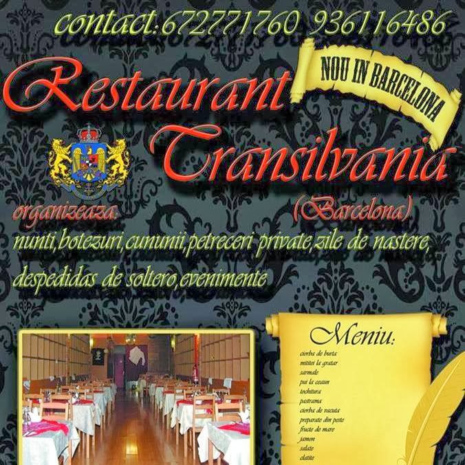 Transilvania Bar Restaurant | C/ de Provença, 99, 08029 Barcelona, Spain | Phone: 936 11 64 86