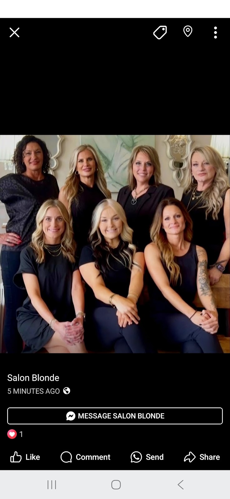 Salon blonde | 1477 Gadsden Hwy, Birmingham, AL 35235, USA | Phone: (205) 537-1200