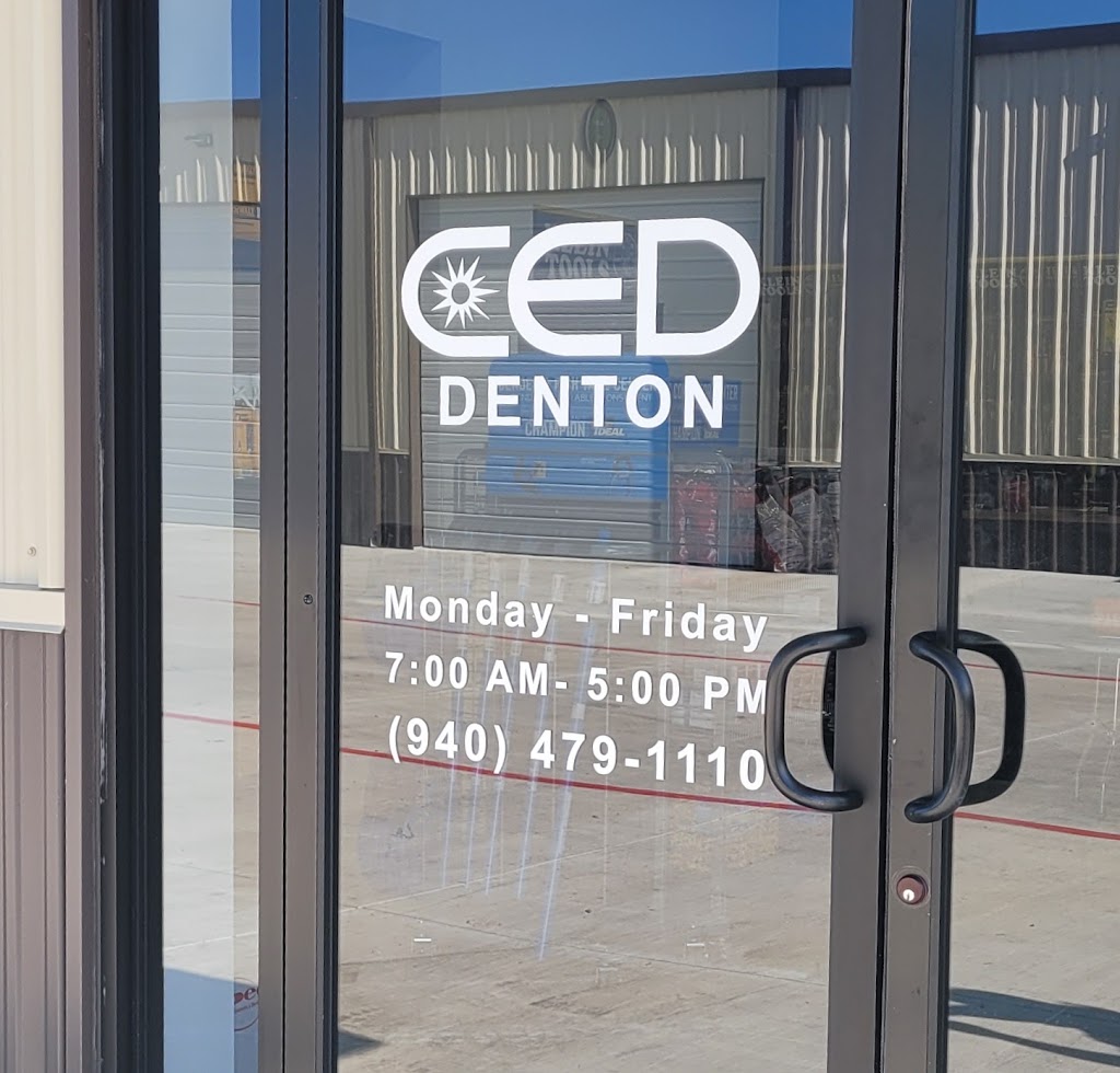 CED Denton | 2260 Seaborn Rd, Ponder, TX 76259, USA | Phone: (940) 479-1110