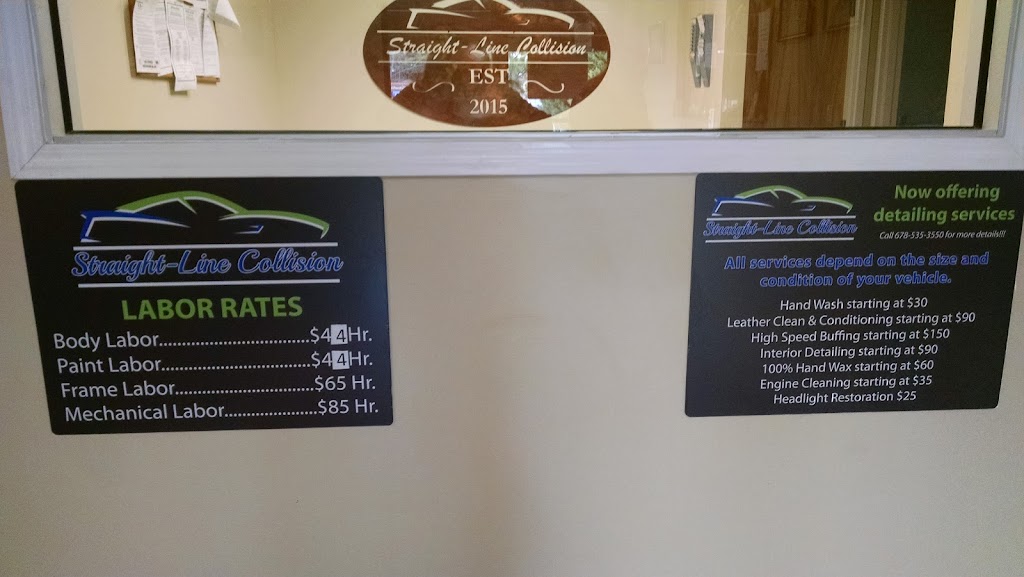 Straight-Line Collision | 118 S Morningside Dr, Cartersville, GA 30120, USA | Phone: (678) 535-3550