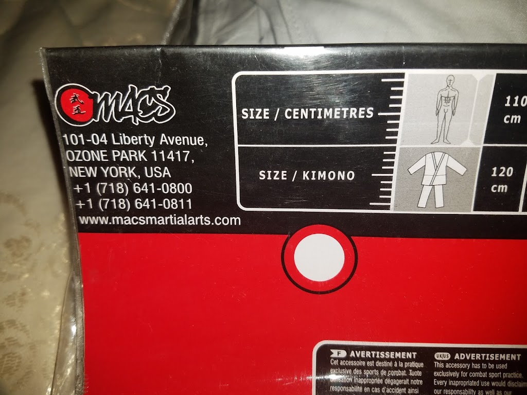 MACS MARTIAL ARTS SUPPLY | 9E Smith St, Freeport, NY 11520, USA | Phone: (347) 285-2274