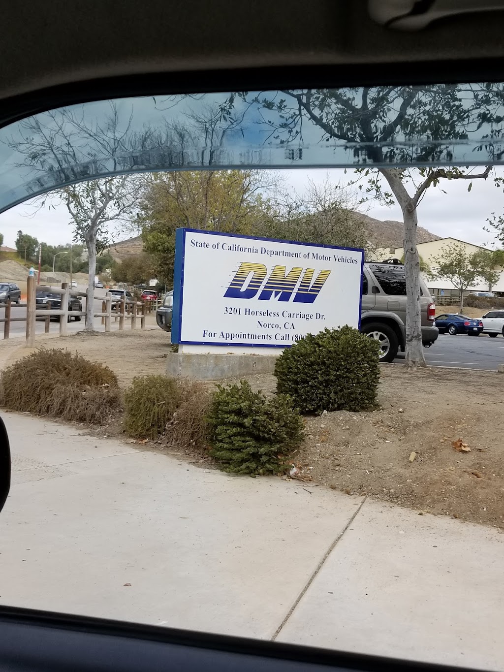 Norco DMV | 3201 Horseless Carriage Dr, Norco, CA 92860, USA | Phone: (800) 777-0133