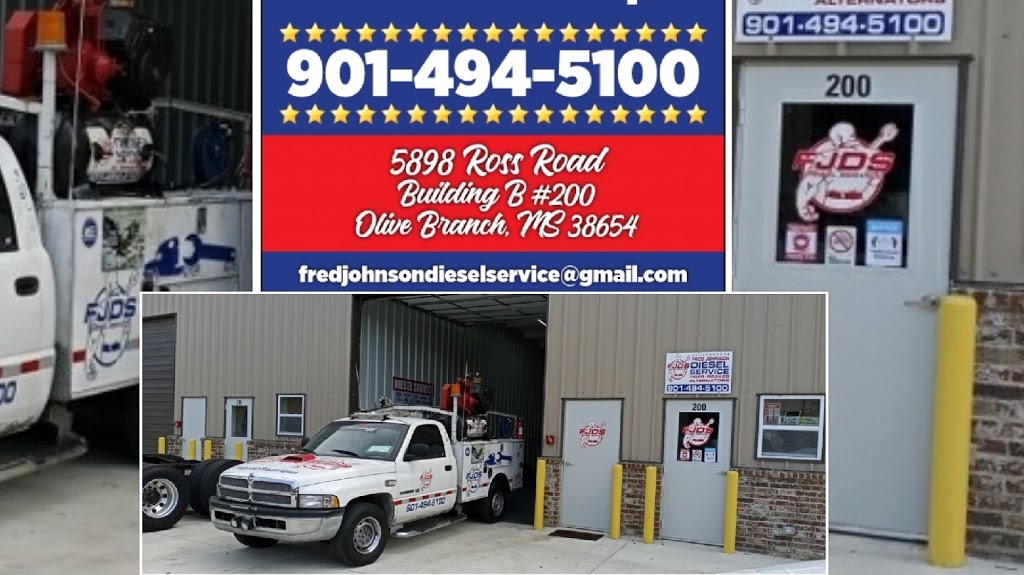 FJDS/ Fred Johnson Diesel Service - COMMERCIAL TRUCK REPAIR SHOP & MOBILE SERVICE | 5898 Ross Rd Bldg B #200, Olive Branch, MS 38654, USA | Phone: (901) 494-5100