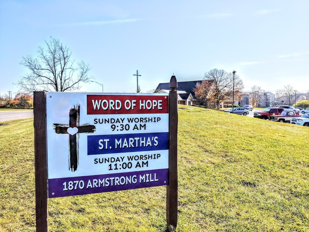 St. Martha’s Episcopal Church | 1870 Armstrong Mill Rd, Lexington, KY 40517 | Phone: (859) 272-8515