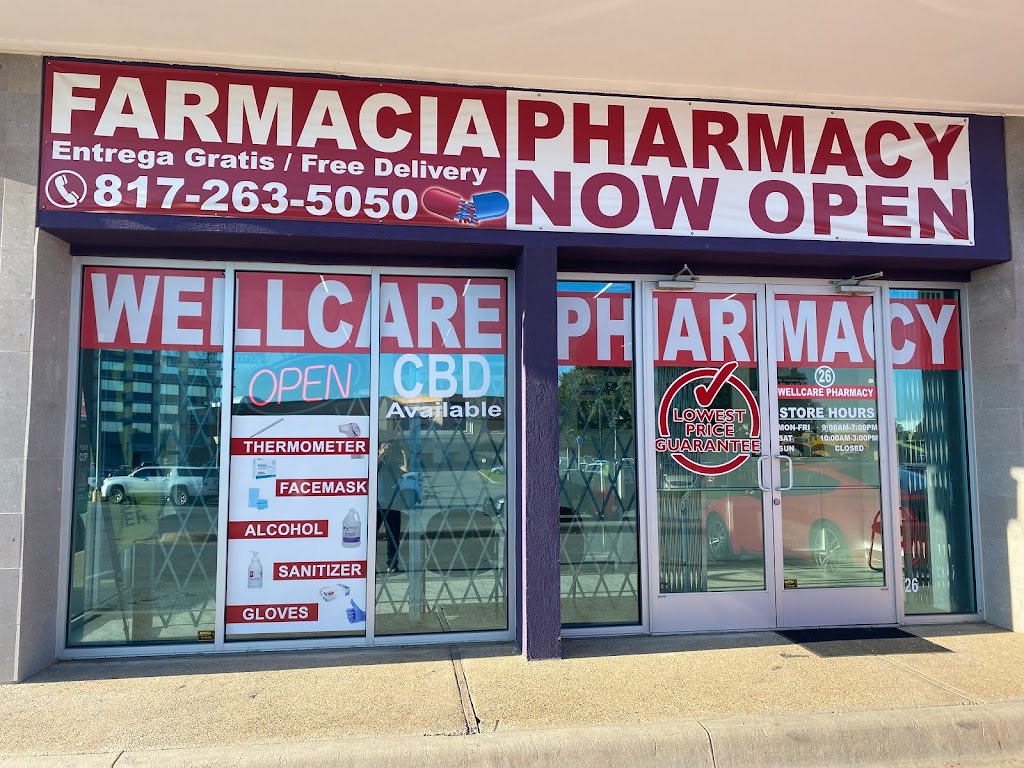 Wellcare Pharmacy | 4200 South Fwy # 26, Fort Worth, TX 76115, USA | Phone: (817) 263-5050