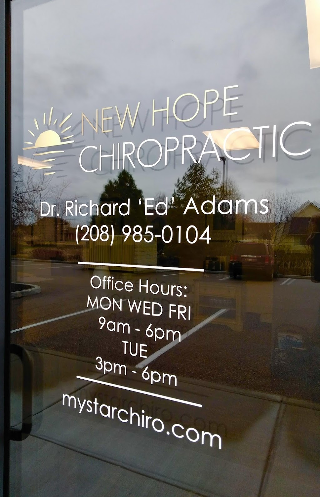 New Hope Chiropractic | 11231 W Hercules Dr suite a, Star, ID 83669, USA | Phone: (208) 985-0104