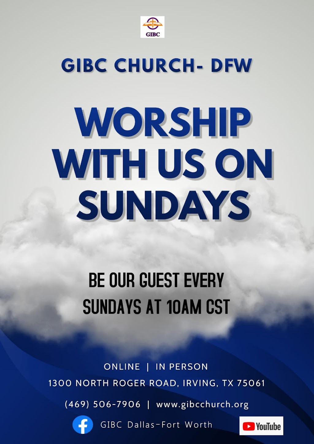 Ghanaian International Baptist Church - DFW | 1300 N Rogers Rd, Irving, TX 75061 | Phone: (469) 506-7906