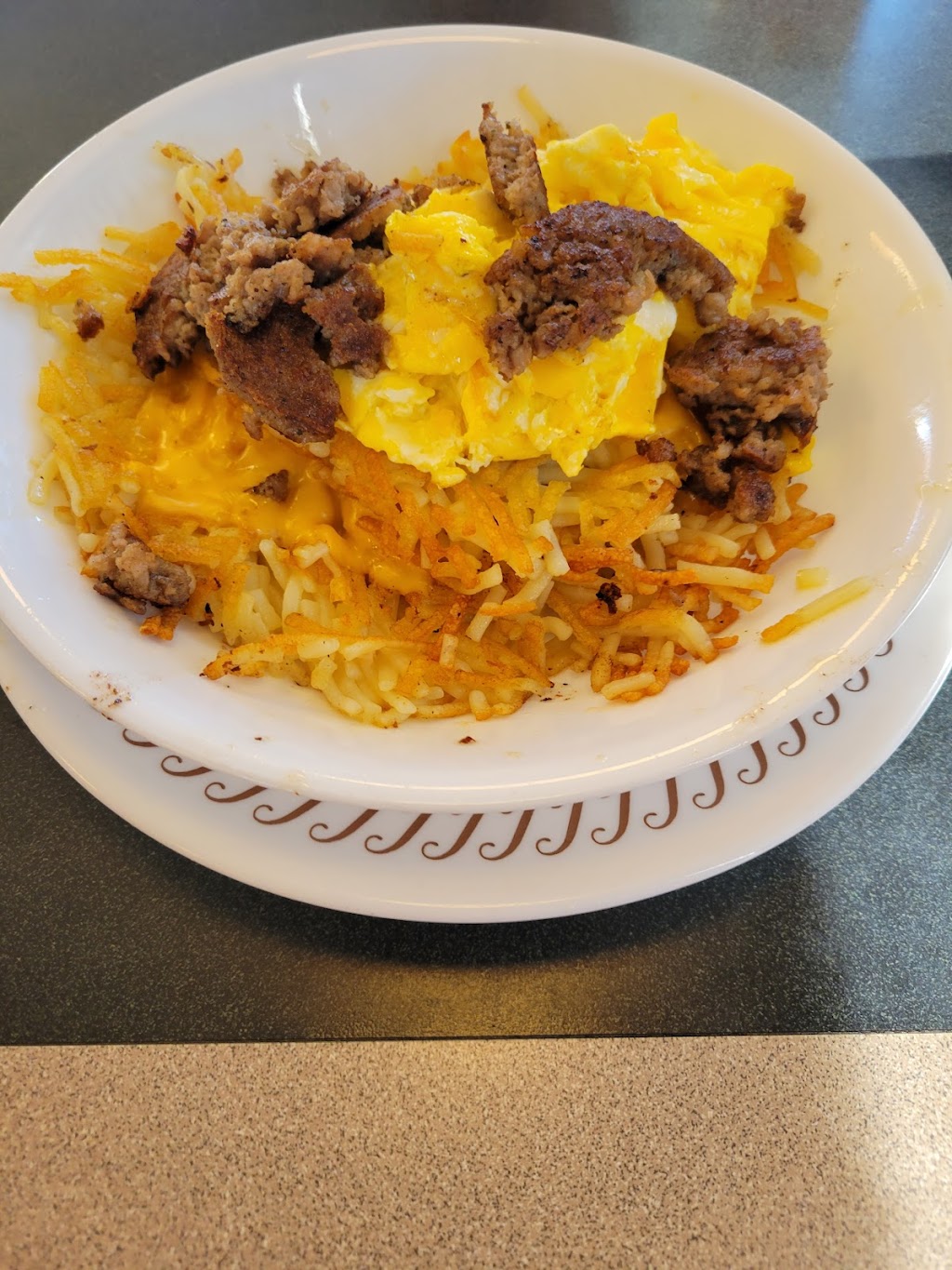 Waffle House | 7025 Dunbarton Dr, Horn Lake, MS 38637, USA | Phone: (662) 393-1499