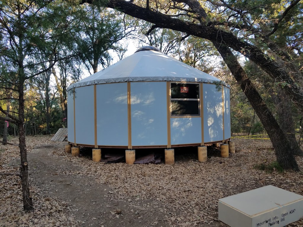 Luxury Yurt at Loyd Park on Joe Pool Lake | Park Rd 1A, Grand Prairie, TX 75052, USA | Phone: (972) 237-4120