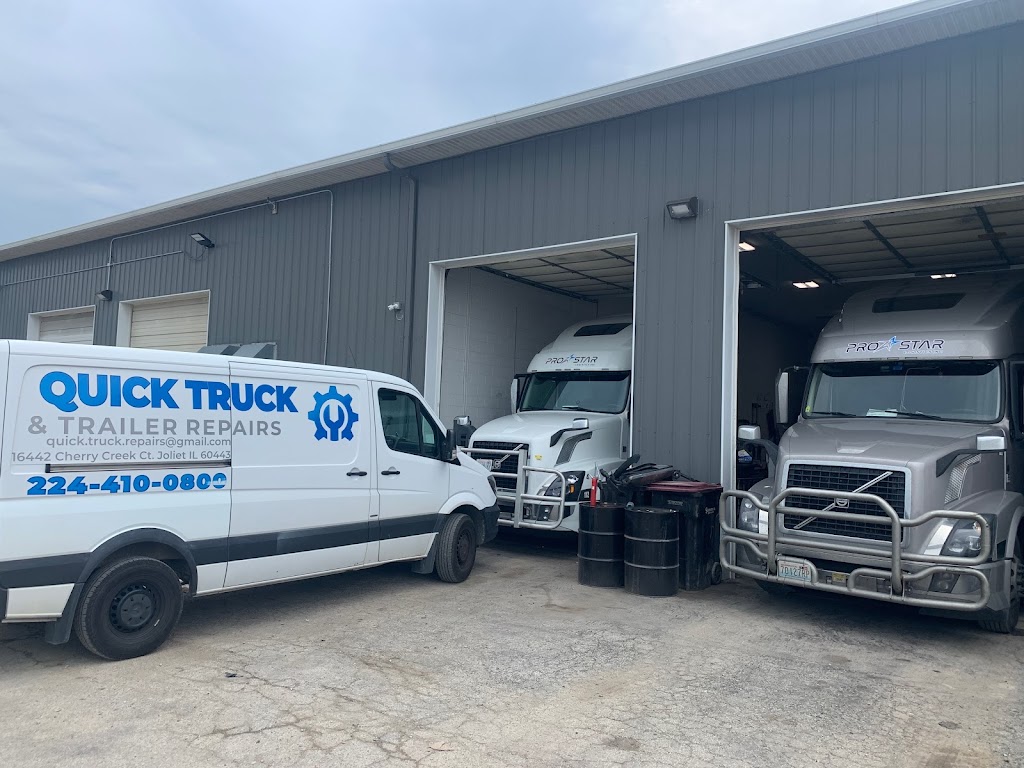 Quick truck&trailer repair L.L.C. | 16442 Cherry Creek Ct, Joliet, IL 60433, USA | Phone: (224) 410-0800