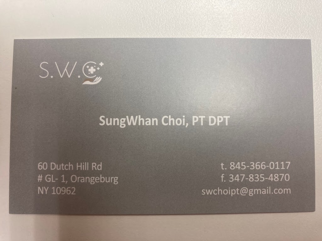 S.W.C Physical Therapy | 60 Dutch Hill Rd #GL-1, Orangeburg, NY 10962, USA | Phone: (347) 836-8914