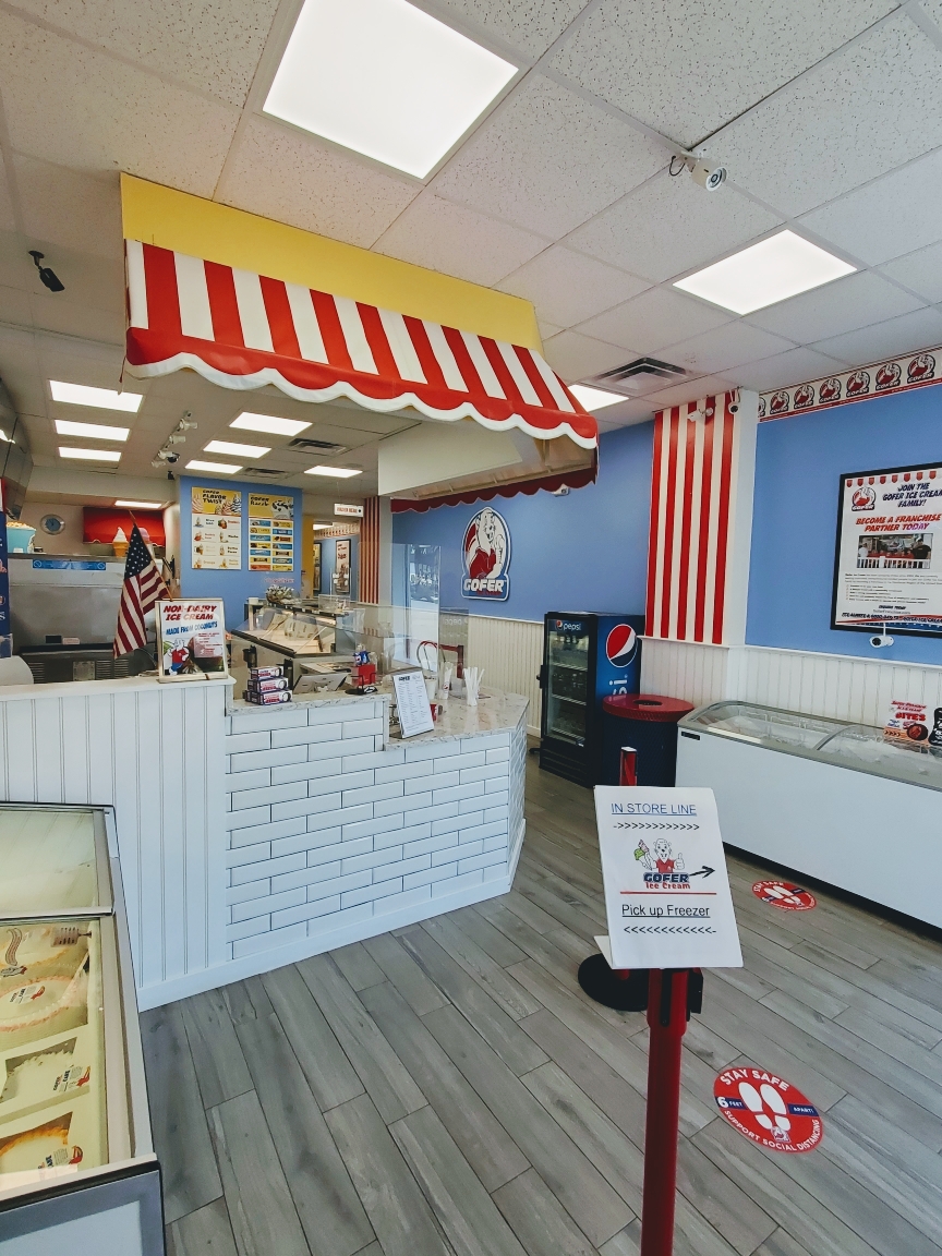 Gofer Ice Cream High Ridge Stamford | 869 High Ridge Rd, Stamford, CT 06905, USA | Phone: (203) 504-3105