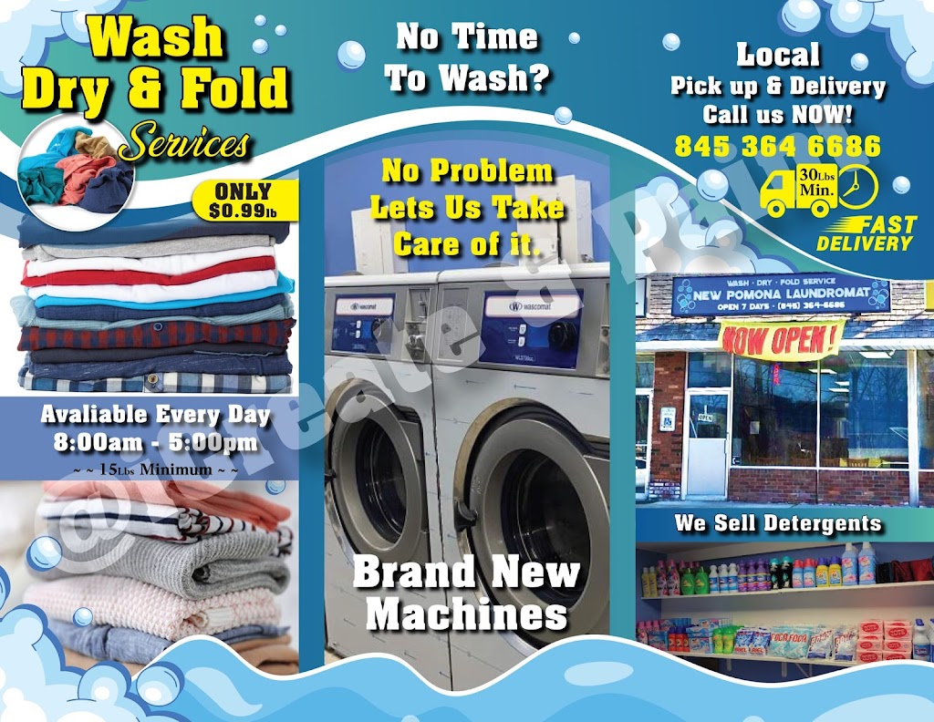 New Pomona Laundromat | 1621 US-202, Pomona, NY 10970, USA | Phone: (845) 364-6686