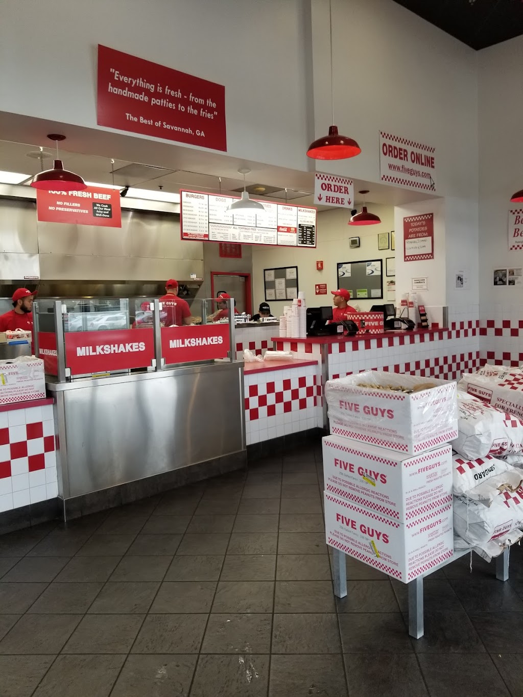 Five Guys | 43518 Christy St, Fremont, CA 94538, USA | Phone: (510) 353-1331