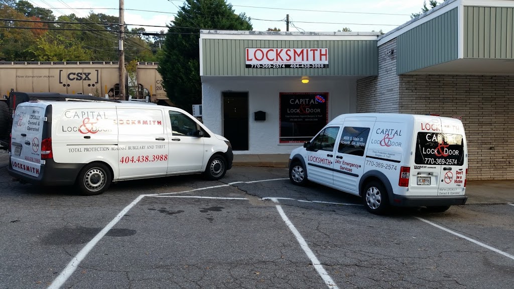 Capital Lock & Door | 4608 S Main St, Acworth, GA 30101, USA | Phone: (770) 369-2574